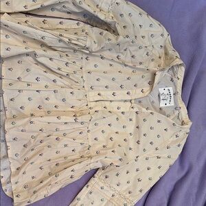 Meadows Floral Button-Up Blouse